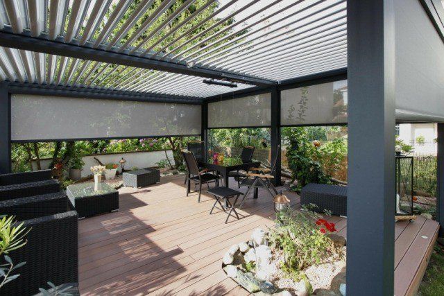 Pergola bioclimatique